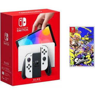 Nintendo Switch Oled Beyaz Konsol + Splatoon 3 Oyun Fiyatları