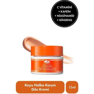 Origins Ginzing C Vitamini Niacinamid Canlandırıcı Warm 15 ml Göz