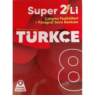 Örnek Akademi Yayınları - 8. Sınıf Süper İkili Türkçe Seti