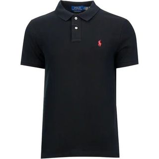 Polo Ralph Lauren 710782592001 Polo Yaka Siyah Erkek T-shirt Fiyatları