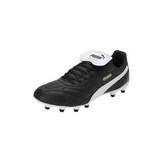 Puma King Top Fg/Ag Black White Gold Unisex Futbol Ayakkabısı