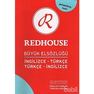 REDHOUSE BÜYÜK ELSÖZLÜĞÜ İNGİLİZCE-TÜRKÇE / TÜRKÇE-İNGİLİZCE