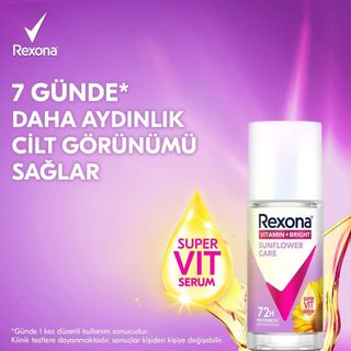 Rexona Vitamin Bright Sunflower Care 45 ml Kadın Deodorant Roll-On