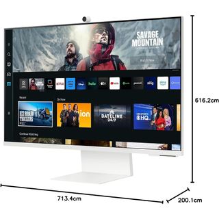 Samsung M8 M80C LS32CM801UUXUF 32 inç 4K Beyaz Akıllı Monitör