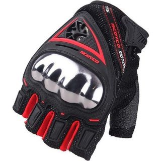 Scoyco MC44D Kırmızı Parmaksız Korumalı Eldiven Fiyatları