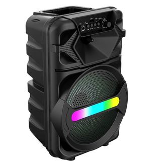 Sunix BTS-410 20 W Mikrofonlu Led Işıklı Taşınabilir Bluetooth