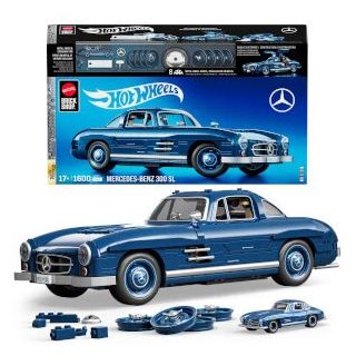 HOT WHEELS Premium Serisi Mercedes-Benz 300 SL Araba Yapım Seti 1600 Parça HWW25