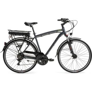 Bisan Comet 48 cm V 26 Jant 21 VİVites Parlak Gri Sarı Elektrikli Bisiklet