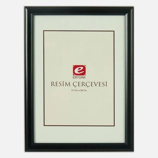 Ertürk 33'lük Siyah 30x42 cm Hazır Çerçeve