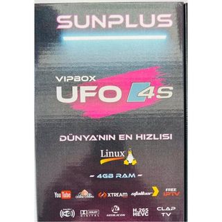 Sunplus Vipbox Ufo 4S Full HD Uydu Alıcı