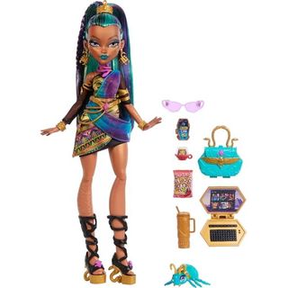 Monster High JDR48 Mumya Elbisesiyle Nefera De Nile Bebek