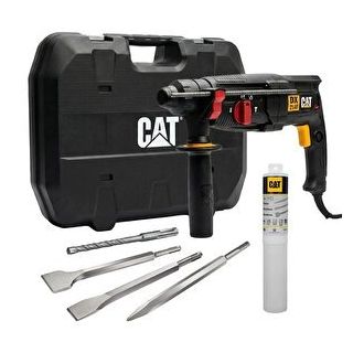 Cat DX2140.1 800Watt 3.0J 26Mm Sds-Plus Profesyonel Kırıcı/Delici + 1 Ad Delici 3 Ad Kırıcı Uç