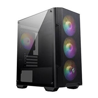 MSI MAG Forge M100A D60 600 W ARGB Fanlı Micro ATX Gaming Bilgisayar Kasası