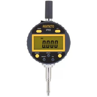 Asimeto AS-407012 0-12.7x0.01 mm IP65 Dijital Komparatör Saati