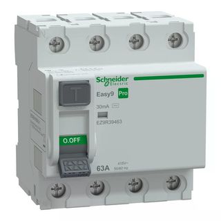 Schneider Electric Schneider EZ9R39463 Easy9 Pro 4P 63 A AC Tipi 30 mA Kaçak Akım Koruma Rölesi
