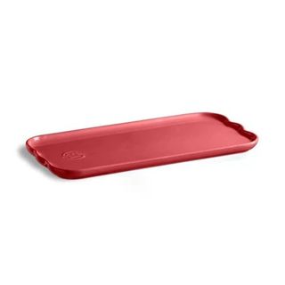 Emile Henry Madeleine 31.5x15 cm Pembe Rose Candy Servis Tabağı