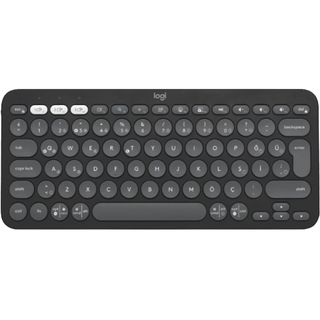 Logitech Pebble Keys 2 K380S 920-011859 Siyah TKL Q Kablosuz Klavye