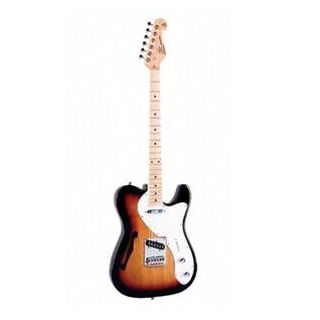 SX Telecaster Hallow Body STLH3TS Elektro Gitar