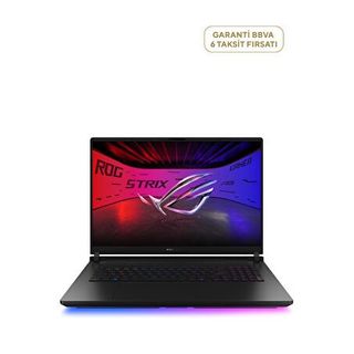 Asus ROG Strix Scar 18 G835LXG-TQ549 Ultra 9 290HX Plus 64GB RAM 2TB SSD RTX 5090 FreeDOS 18 inç Gaming Laptop