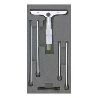 Asimeto AS-201040 0-100x0.01 mm Mekanik Derinlik Mikrometre