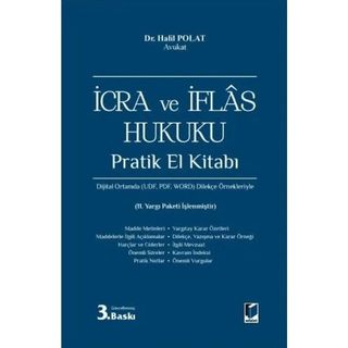 İcra ve İflas Hukuku Pratik El Kitabı Adalet Yayınevi