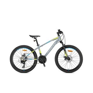 Kron XC 75 24 Jant 21 Vites 13K MD Mat Gri Neon Sarı Dağ Bisikleti