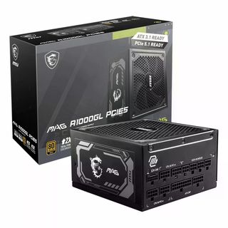 MSI MAG A1000GL PCIE5 II Gen 5.1 1000 W Power Supply