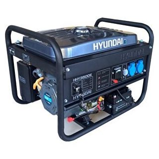Hyundai HHY3500E 3.8 kVA Benzinli Marjlı Jeneratör