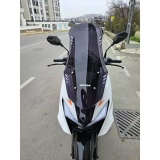 Motocam SFM Lahos 2024-2026 Model 75 cm Füme Renkli 4 mm Ön Cam Siperlik