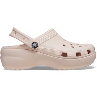 Crocs Classic Platform Clog 206750-6UR Pudra Kadın Terlik