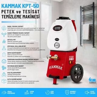 Kammak Kpt-50 Petek Temizleme Makinesi