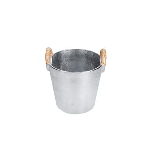 Porland Nora Silver Buz Kovası 18x17x22cm