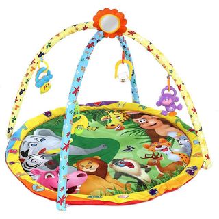 Birlik Toys Birlik Oyuncak 652YY Aynalı Daire Orman Alemi Oyun Halısı