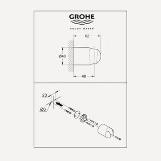 Grohe Vitalio Start 100 2 Akışlı El Duşu