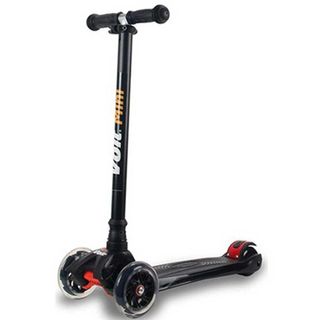 Voit 218C/052 Işıklı 3 Teker Siyah Scooter