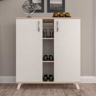 Aeka 3050 Ecem 2 Kapaklı Çok Amaçlı Ayakkabılık