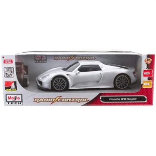 Maisto Tech Porsche 918 Spyder 1:14 Gri Uzaktan Kumandalı Araba