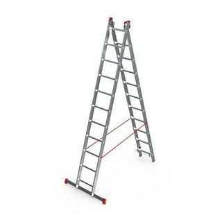 Saraylı 2x11 A Tipi 5.1 m Endüstriyel Merdiven