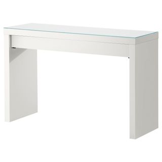 IKEA Malm Beyaz 120x41 cm Makyaj Masası