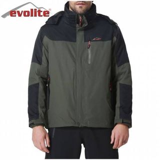 Evolite Diva Haki-Siyah Erkek 3in1 Mont