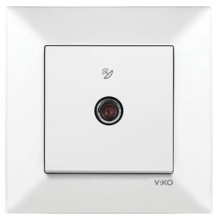 Viko Karre/Merid Beyaz F Kon-10Db Uydu Prizi