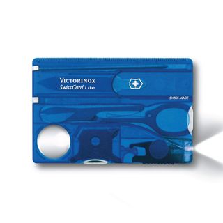 Victorinox 0.7322.T2 Lite Şeffaf Mavi Swiss Card