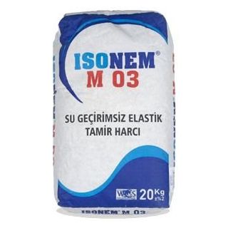 Isonem M03 Su Geçirimsiz Elastik 20 kg Tamir Harcı