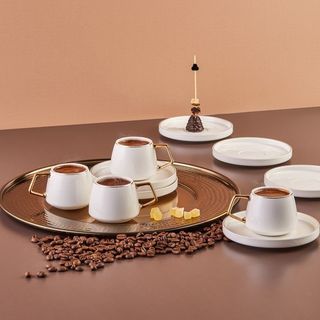 Karaca Saturn 6 Kişilik Kahve Fincan Takımı