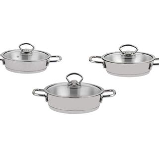 Nehir SILVER CELİK 6 PARÇA SAHAN SETI