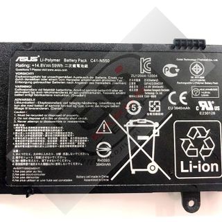 Asus C41-N550 Notebook Bataryası