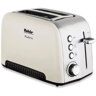 Fakir Rubra 980 W 6 Programlı 2 Dilim Hazneli Ekmek Kızartma Makinesi Krem