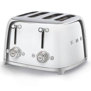 SMEG Tsf03sseu Krom/çelik Ekmek Kızartma 4 Slot