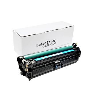 HP 307A-CE741A Mavi Muadil Toner