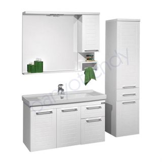 Orka Perge 100 cm Banyo Dolabı